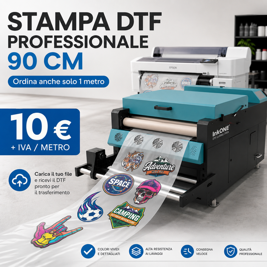 Stampa DTF Professionale 90 cm